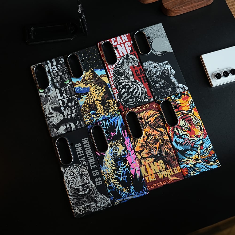FRATO Fold 7 Collection Wildlife Graphic Printed Case for Samsung Galaxy Z Fold 7 | MagSafe Compatible | Protective Cover