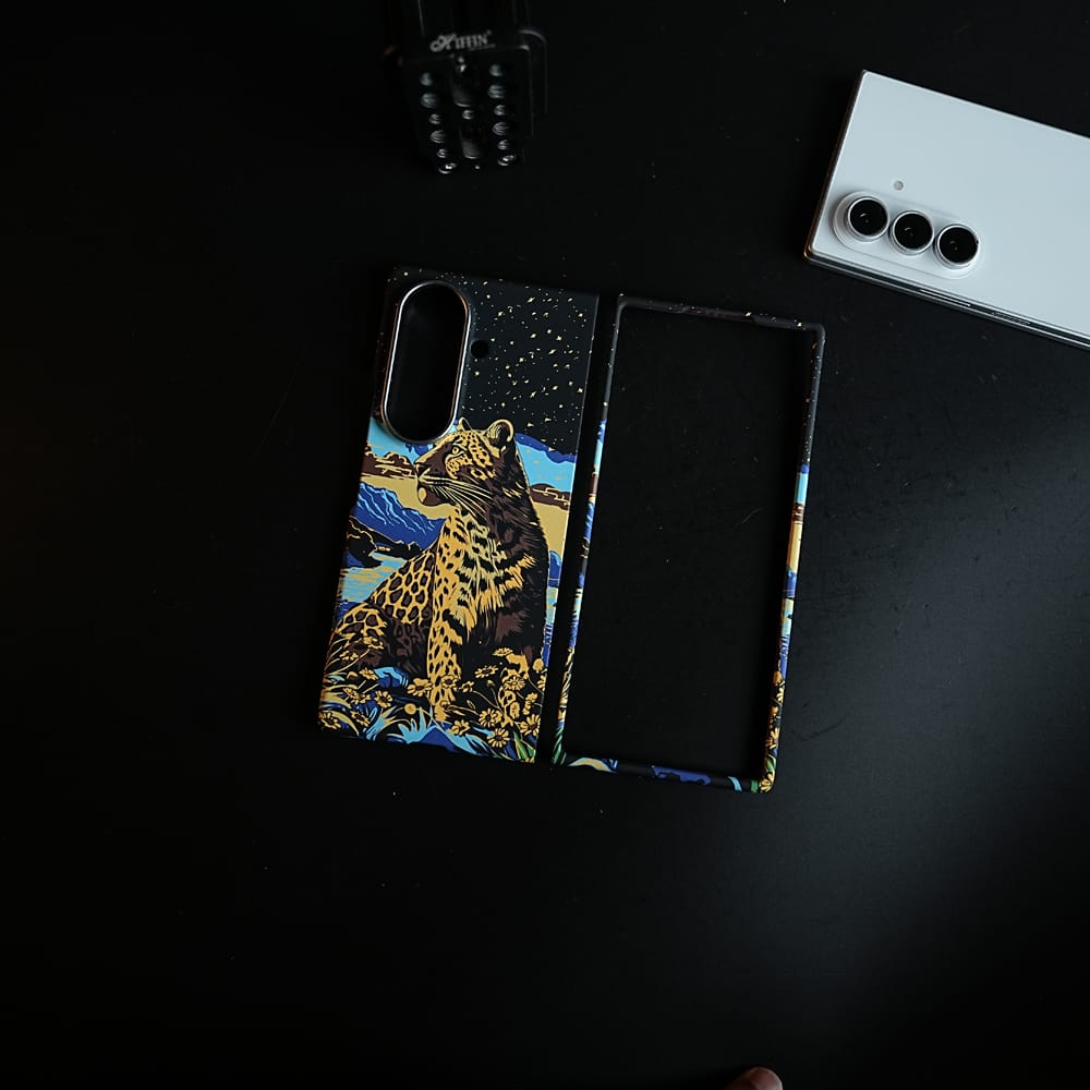 FRATO Fold 7 Collection Wildlife Graphic Printed Case for Samsung Galaxy Z Fold 7 | MagSafe Compatible | Protective Cover