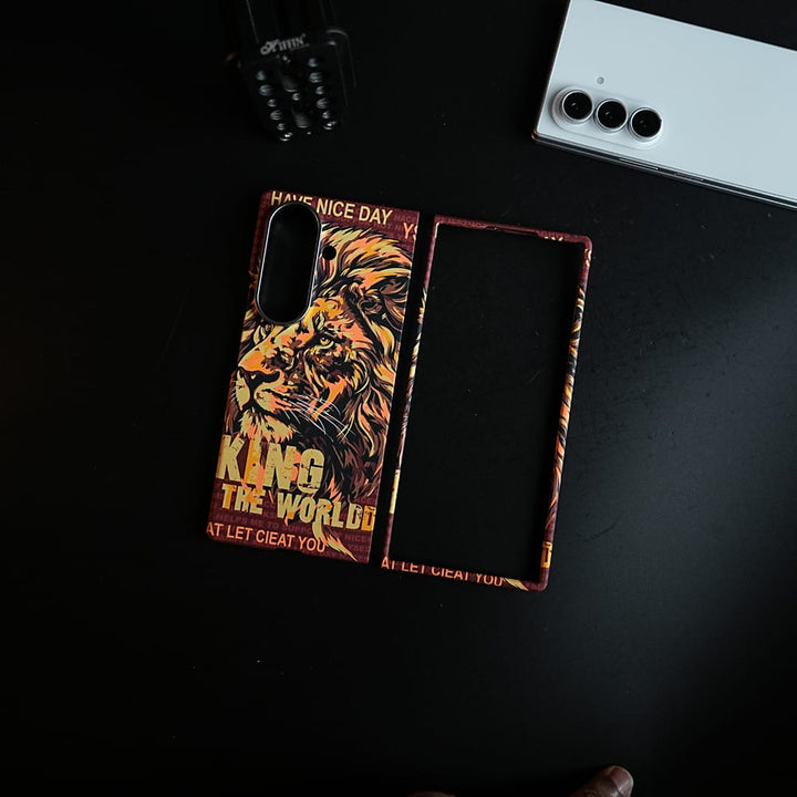 FRATO Fold 7 Collection Wildlife Graphic Printed Case for Samsung Galaxy Z Fold 7 | MagSafe Compatible | Protective Cover