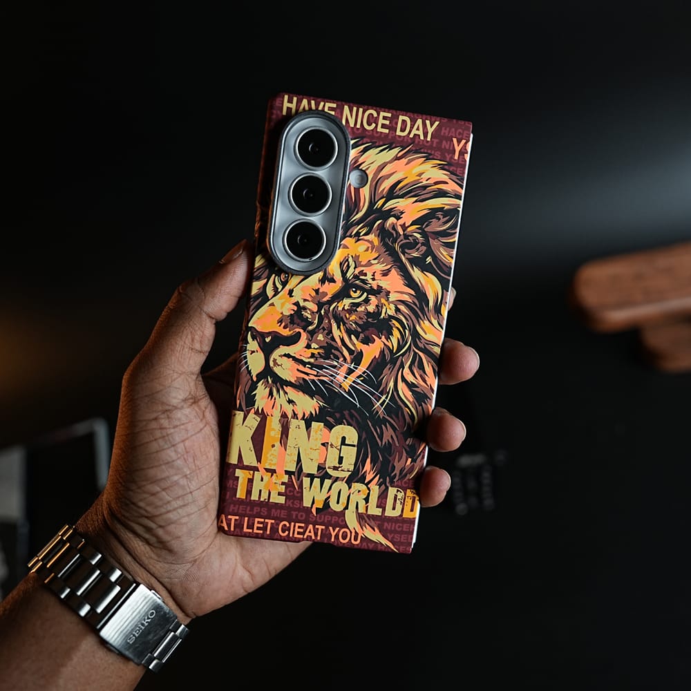 FRATO Fold 7 Collection Wildlife Graphic Printed Case for Samsung Galaxy Z Fold 7 | MagSafe Compatible | Protective Cover