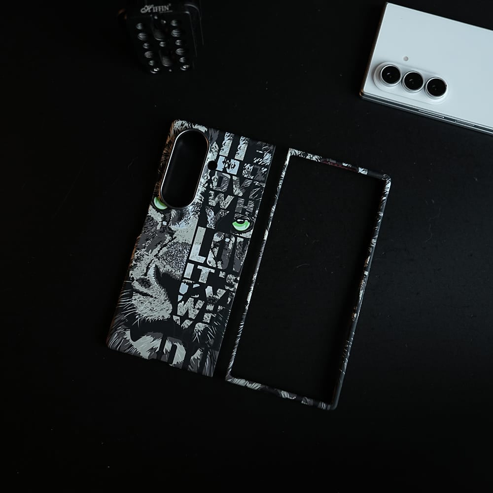 FRATO Fold 7 Collection Wildlife Graphic Printed Case for Samsung Galaxy Z Fold 7 | MagSafe Compatible | Protective Cover
