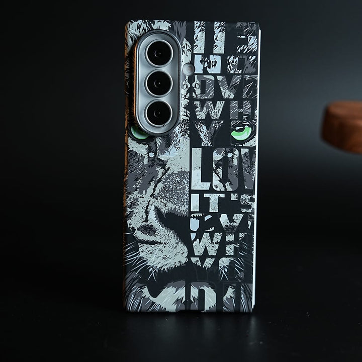 FRATO Fold 7 Collection Wildlife Graphic Printed Case for Samsung Galaxy Z Fold 7 | MagSafe Compatible | Protective Cover