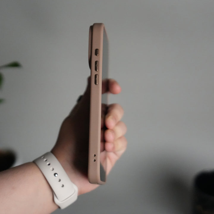 iPhone 17 Pro Max Frosted Case with Metal Camera Bump & Metal Kickstand | Shockproof Matte Hybrid Cover