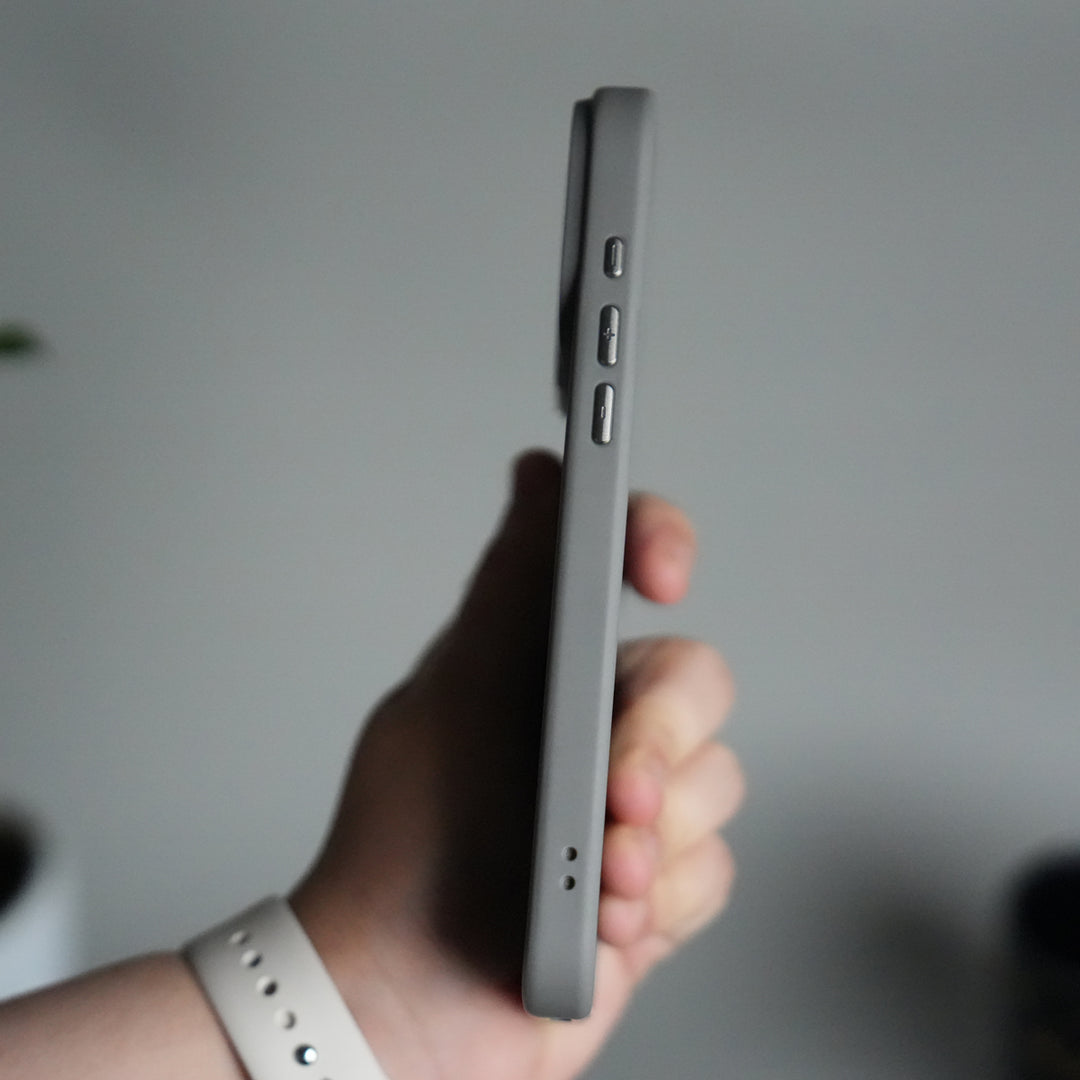 iPhone 17 Pro Max Frosted Case with Metal Camera Bump & Metal Kickstand | Shockproof Matte Hybrid Cover