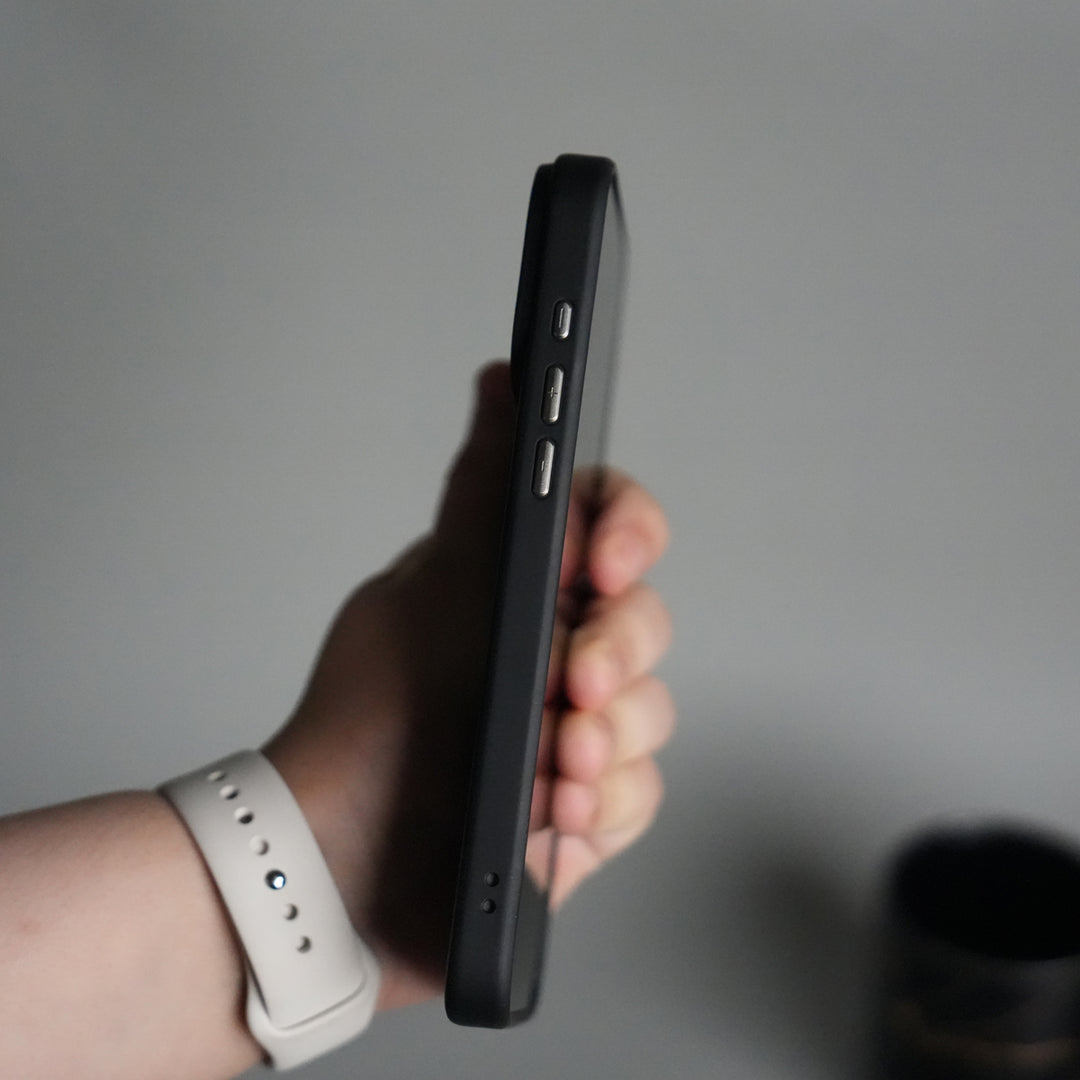 iPhone 17 Pro Max Frosted Case with Metal Camera Bump & Metal Kickstand | Shockproof Matte Hybrid Cover