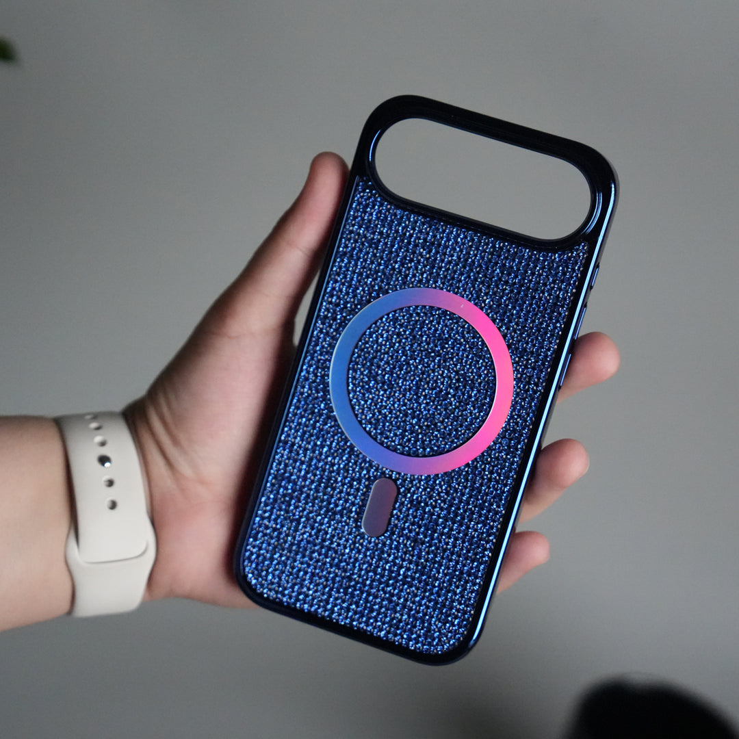 iPhone 17 Air Luxury Diamond Case Cover With MagSafe