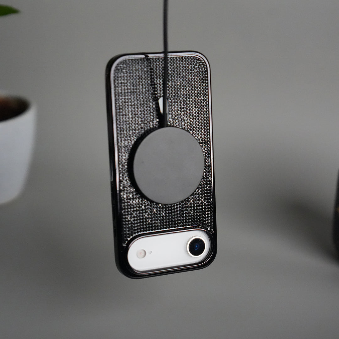 iPhone 17 Air Luxury Diamond Case Cover With MagSafe
