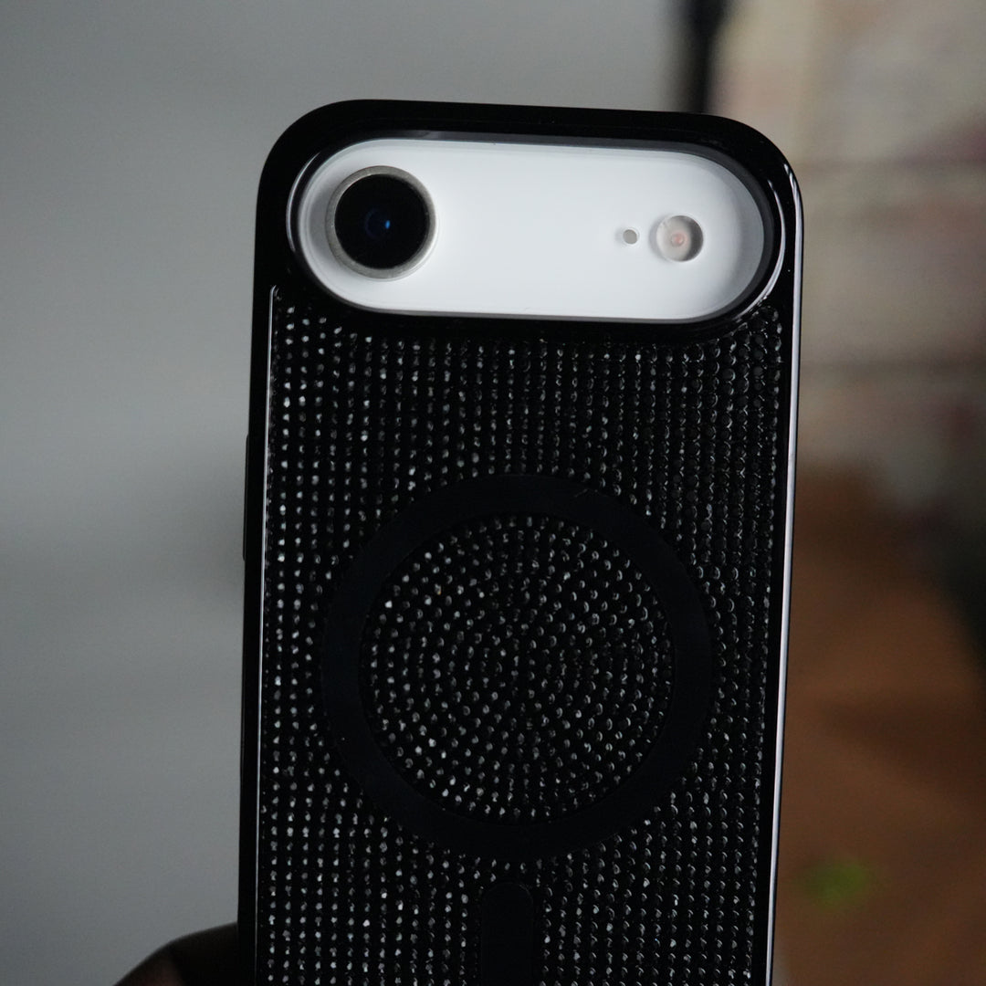 iPhone 17 Air Luxury Diamond Case Cover With MagSafe