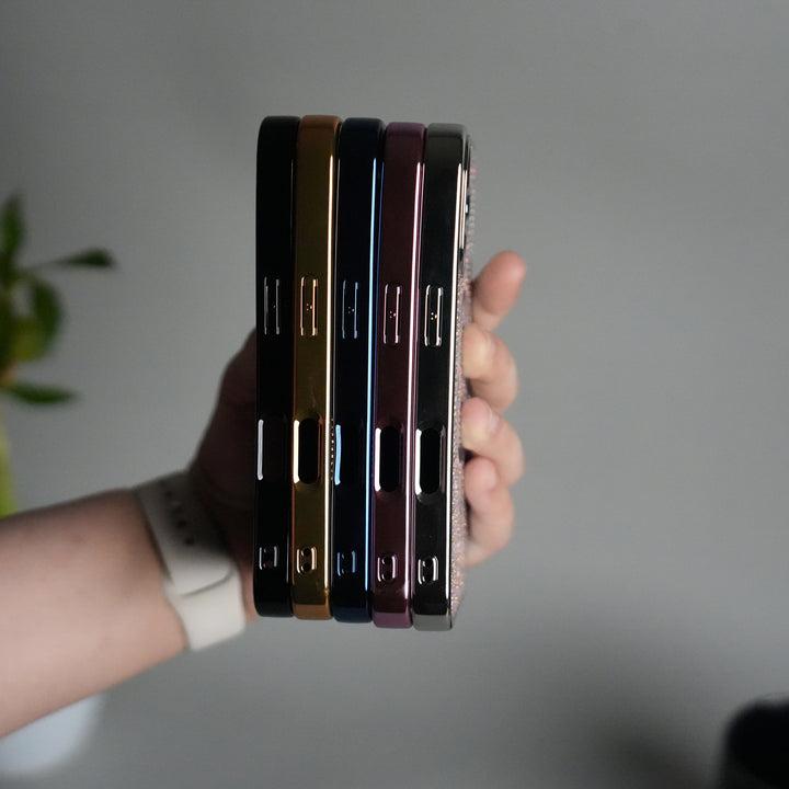 iPhone 17 Luxury Diamond Case Cover With MagSafe