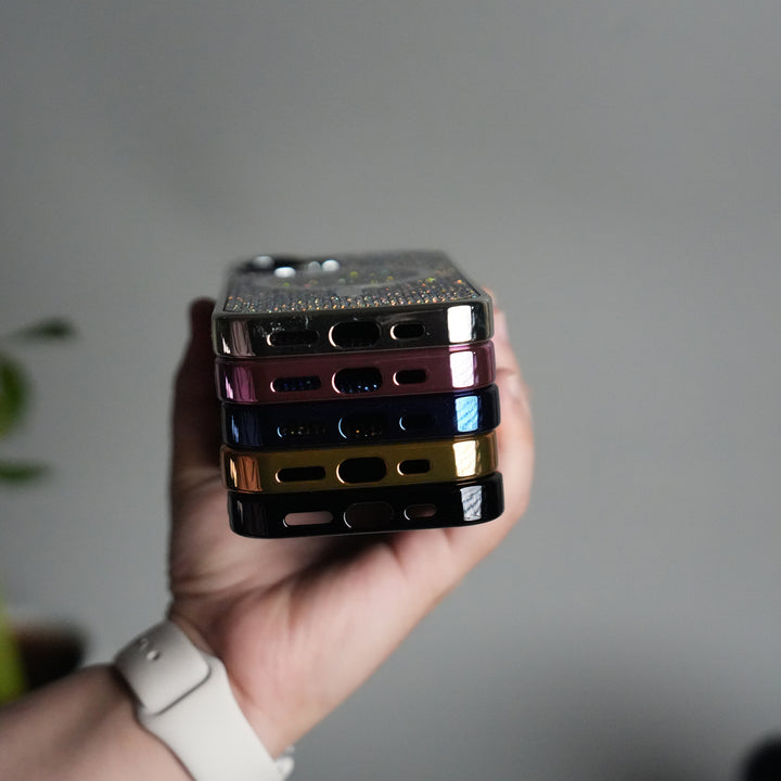 iPhone 17 Luxury Diamond Case Cover With MagSafe
