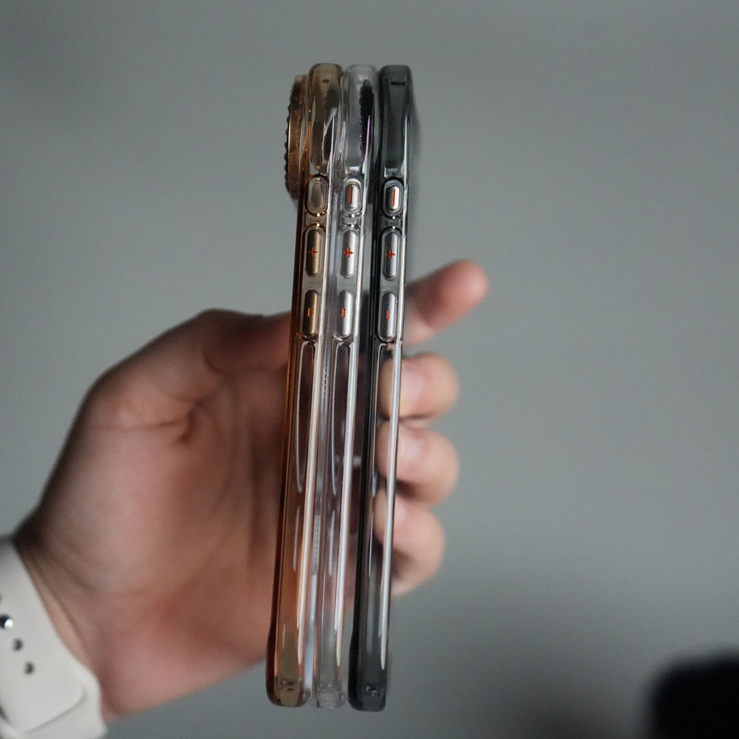 iPhone 17 Air Luxury Diamond MagSafe Case | Crystal Clear Back Cover with Rhinestone Metal Camera Guard