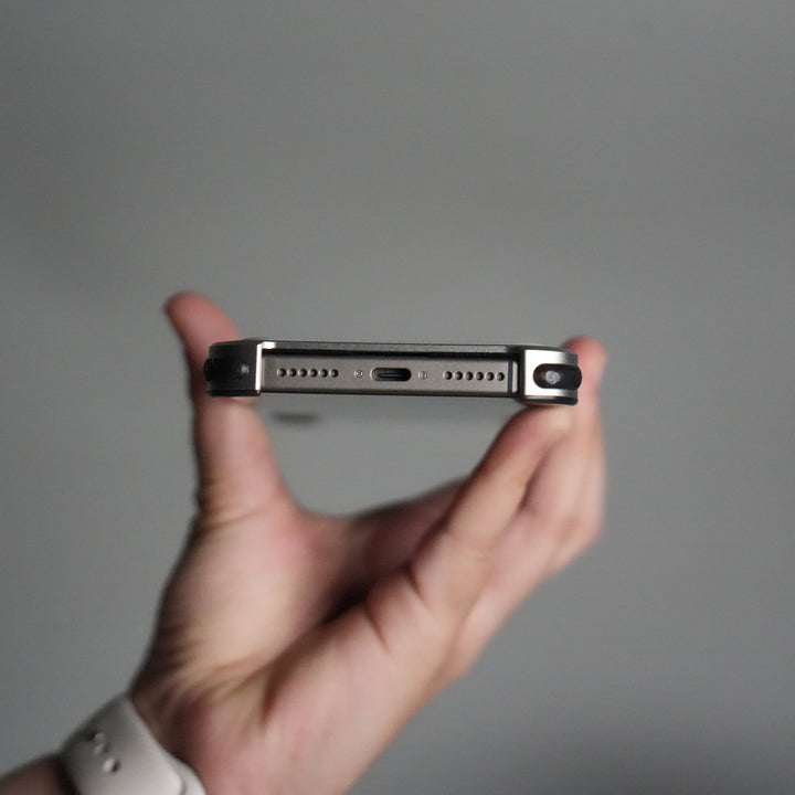 iPhone 17 Pro Max Premium Aluminum Metal Frame Case | Shockproof Corners | Luxury Leather Shells MagSafe Cover