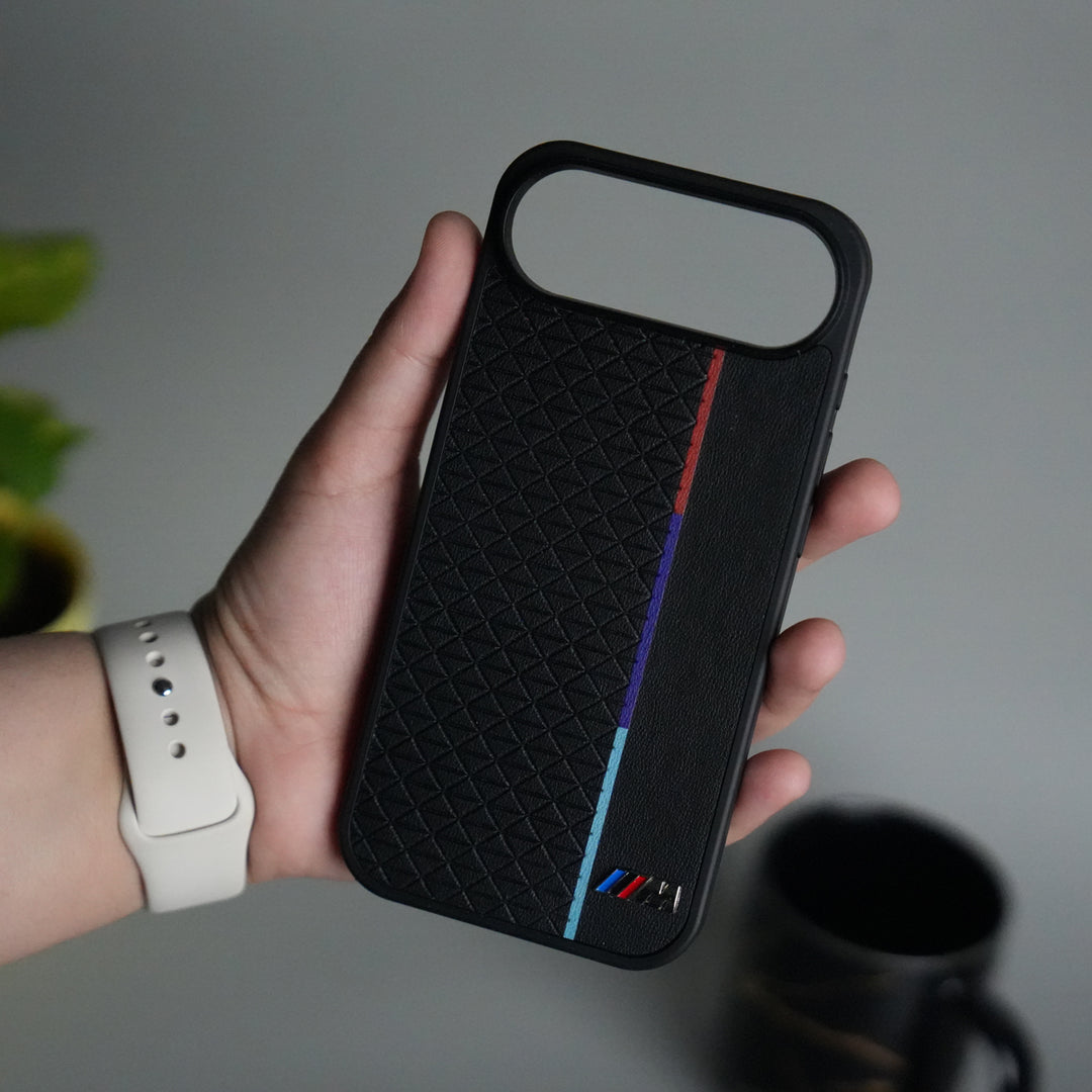 iPhone 17 Air M Performance Sports Car Logo dual Shade Design Case Cover