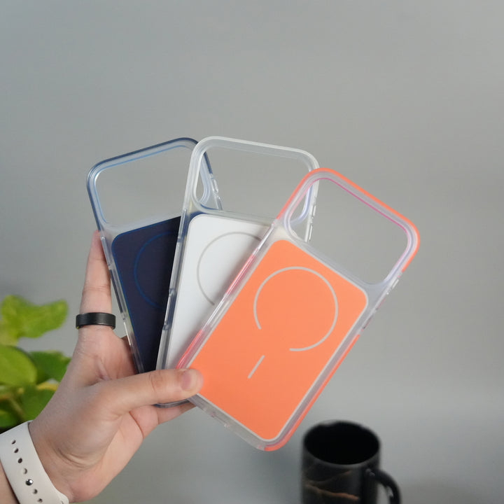 iPhone 17 Pro Max Transparent Soft Edge MagSafe Case Cover