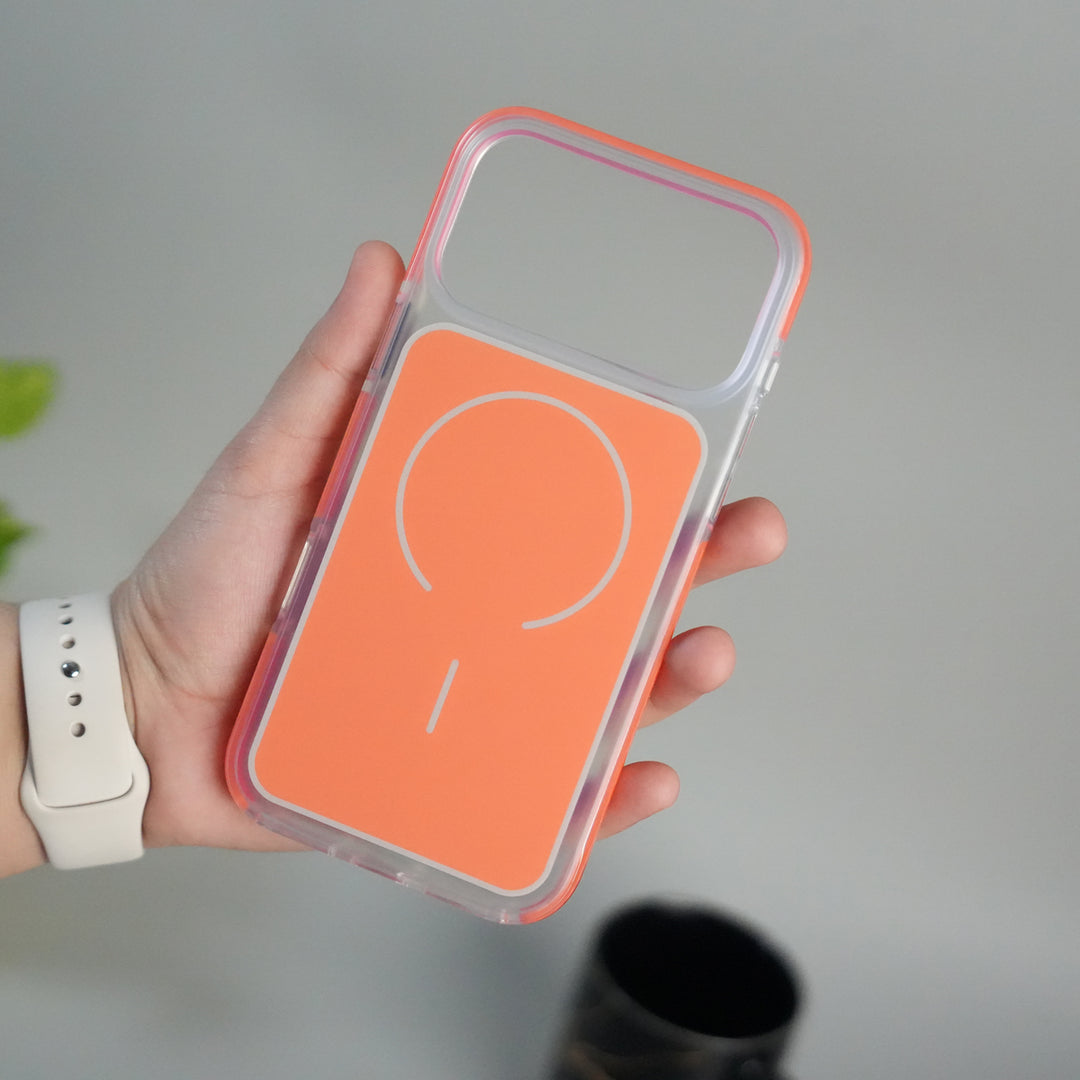 iPhone 17 Pro Max Transparent Soft Edge MagSafe Case Cover