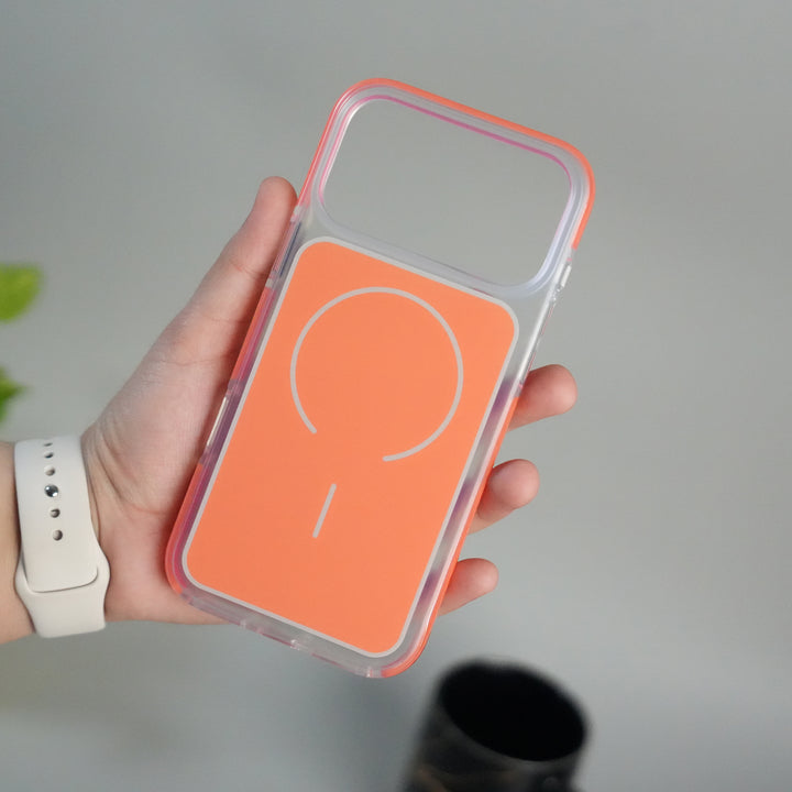 iPhone 17 Pro Max Transparent Soft Edge MagSafe Case Cover