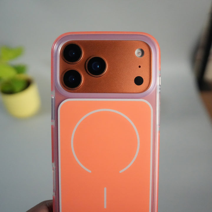 iPhone 17 Pro Max Transparent Soft Edge MagSafe Case Cover