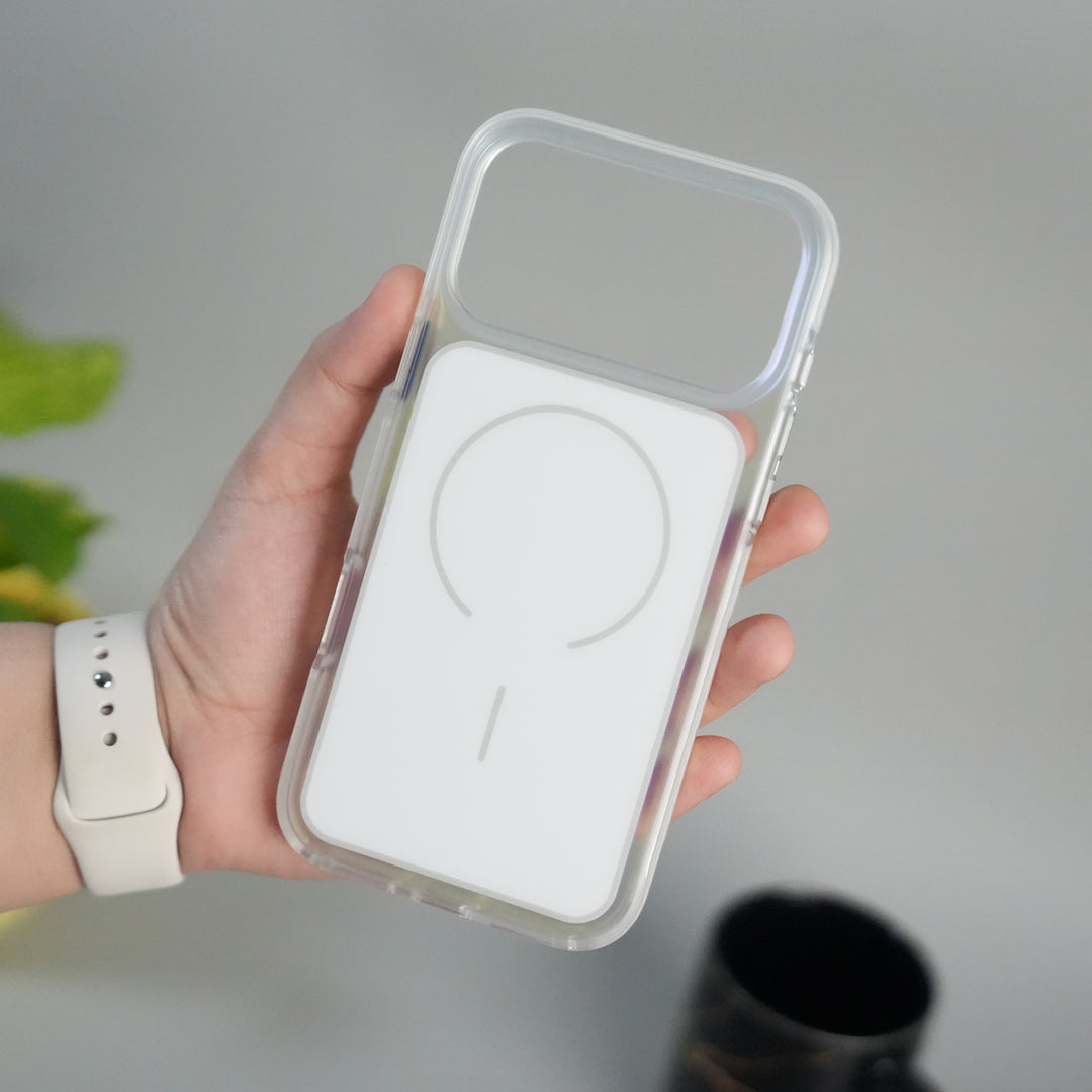 iPhone 17 Pro Max Transparent Soft Edge MagSafe Case Cover