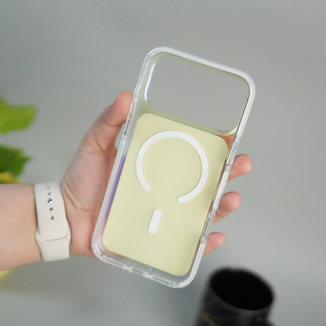 iPhone 17 Pro Max Transparent Soft Edge MagSafe Case Cover