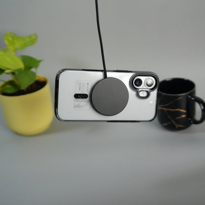 iPhone 17 Crystal Clear Anti-Yellow Case with MagSafe & Metal Camera Bumper