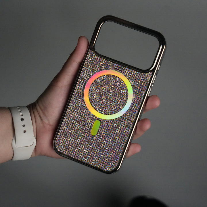 iPhone 17 Pro Max Luxury Diamond Case Cover