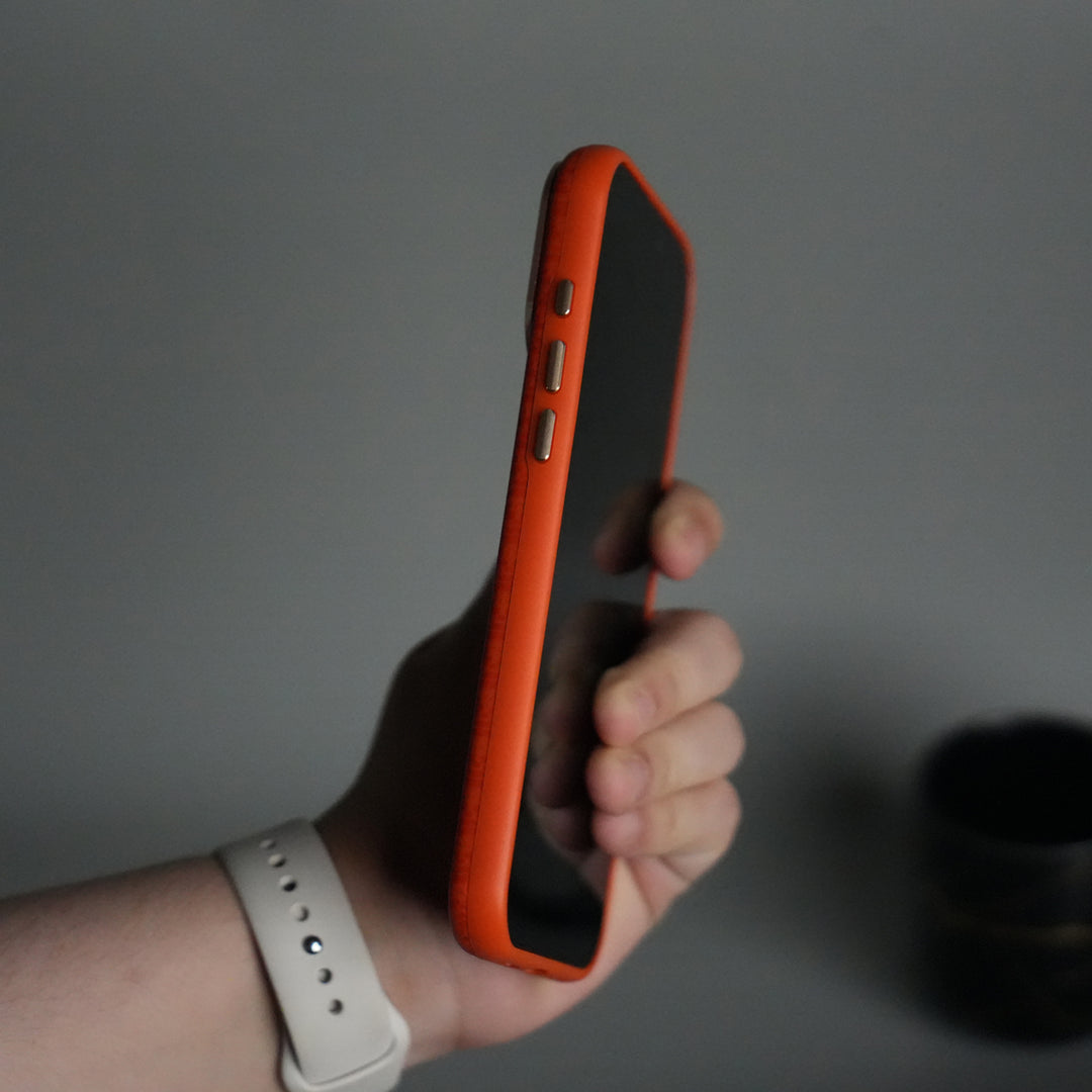 iPhone 17 Pro Max Elite Leather-Texture Case Cover