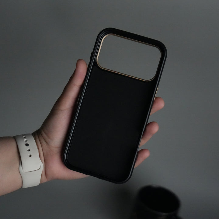 iPhone 17 Pro Max Elite Leather-Texture Case Cover