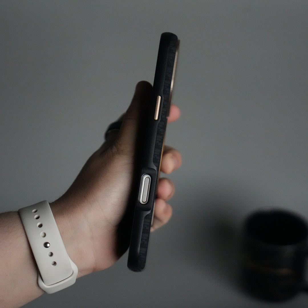 iPhone 17 Pro Max Elite Leather-Texture Case Cover