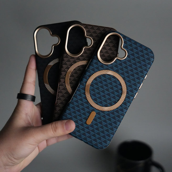 iPhone 17 Elite Leather-Texture Case Cover