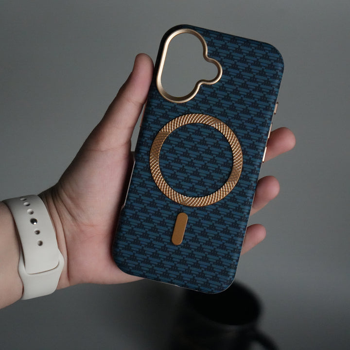 iPhone 17 Elite Leather-Texture Case Cover