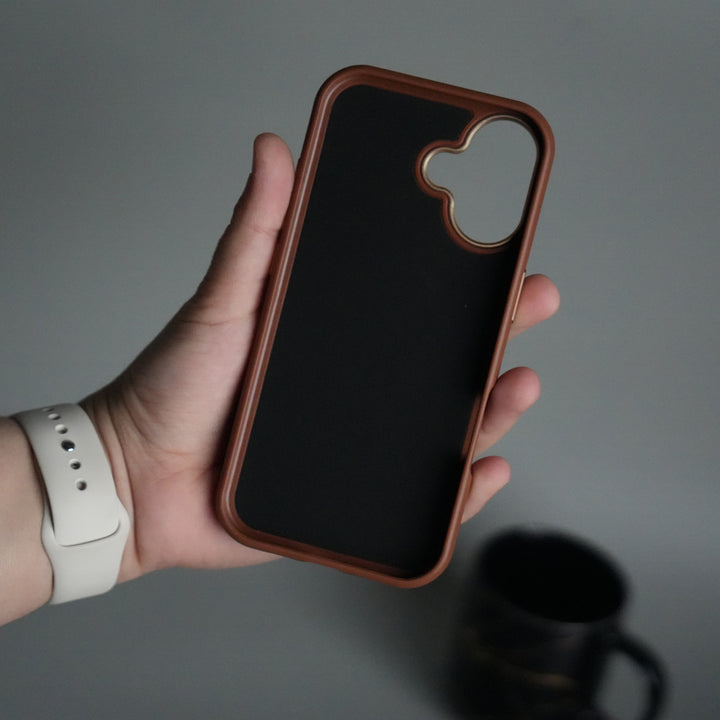 iPhone 17 Elite Leather-Texture Case Cover