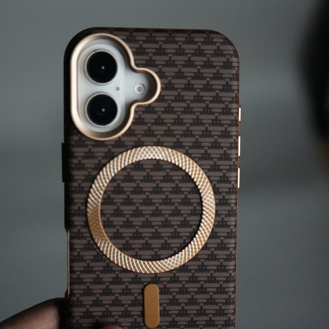 iPhone 17 Elite Leather-Texture Case Cover