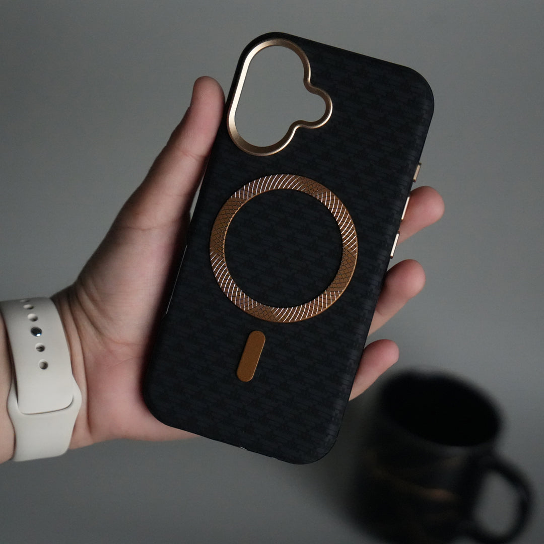 iPhone 17 Elite Leather-Texture Case Cover