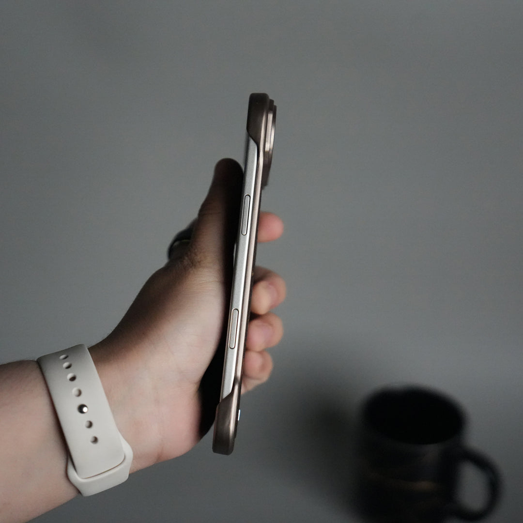 iPhone 17 Air Luxury Brown Pattern PU Leather Case