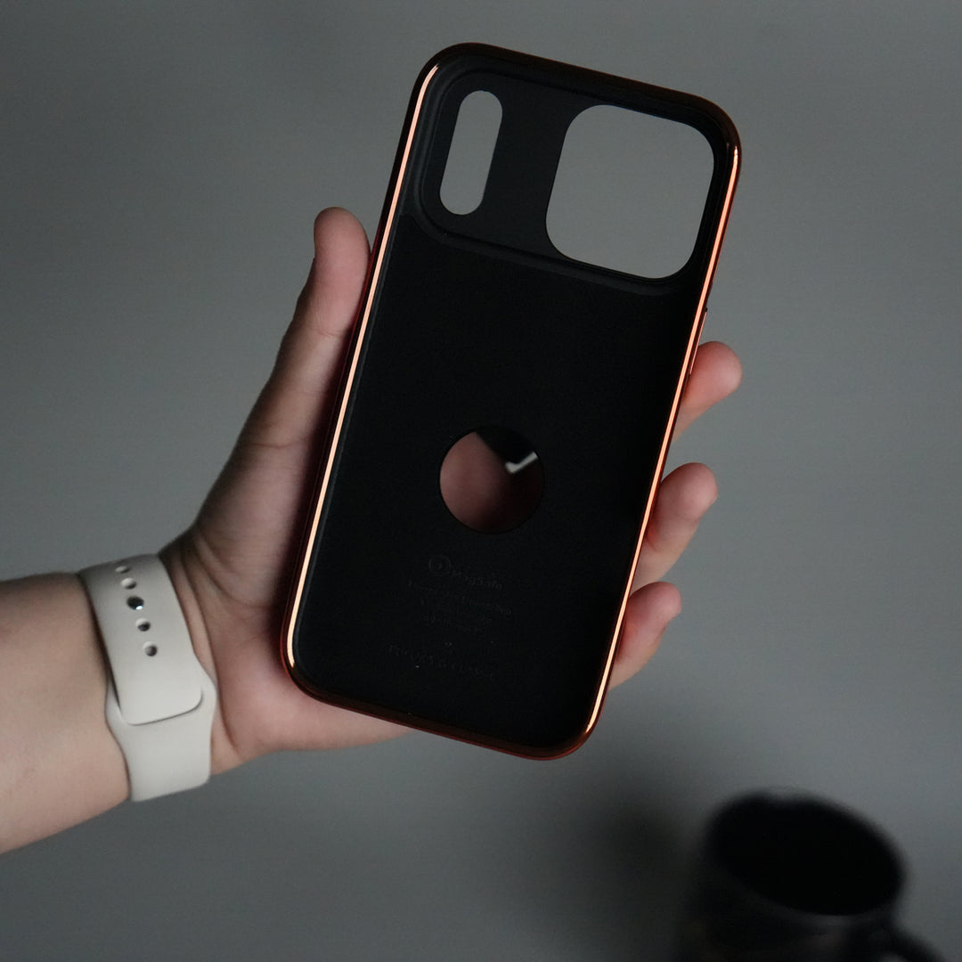 iPhone 17 Series Leather Case | Orange