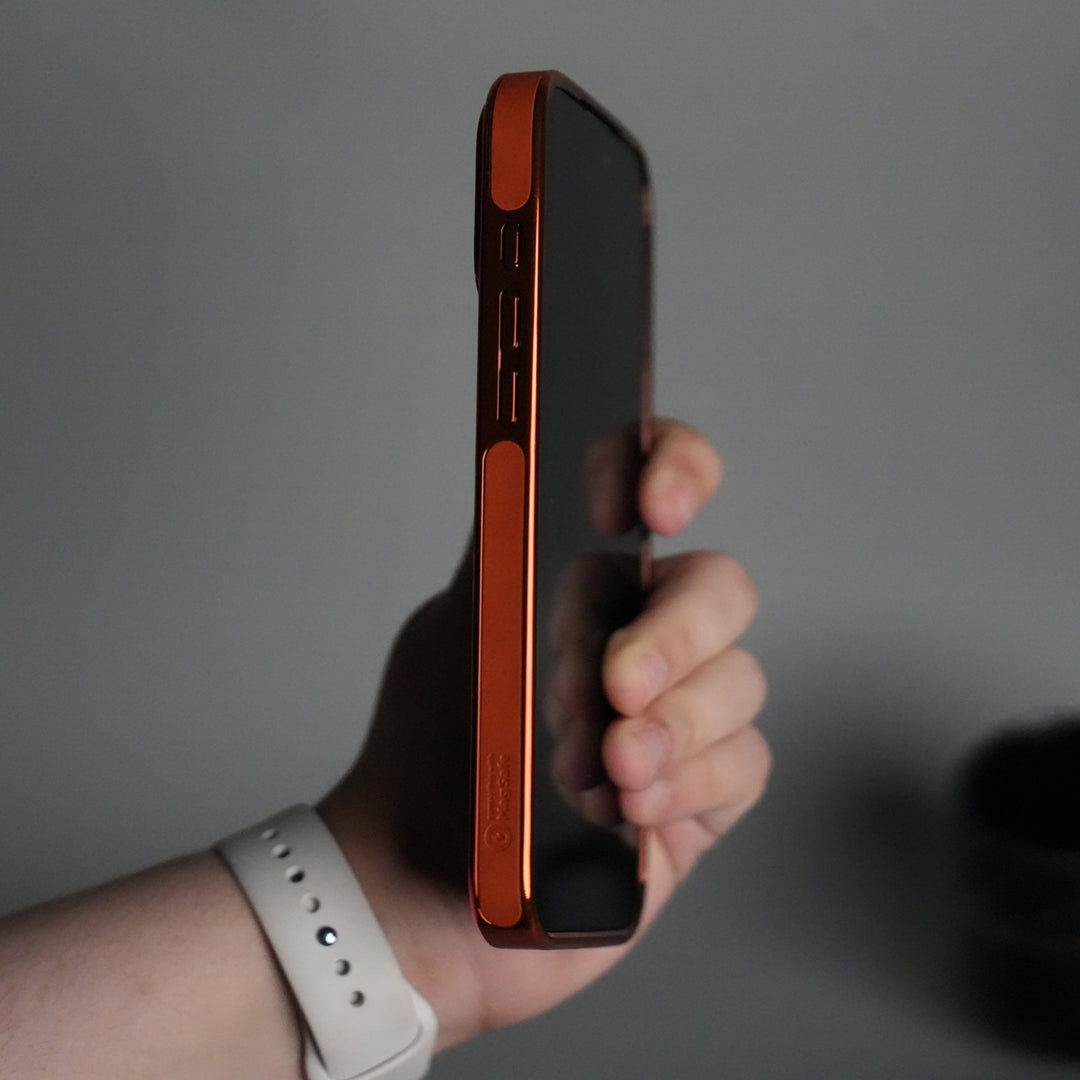 iPhone 17 Series Leather Case | Orange