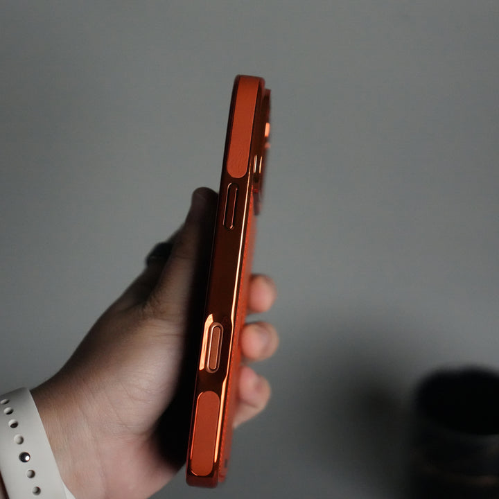 iPhone 17 Series Leather Case | Orange