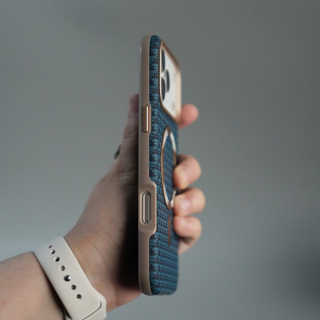 iPhone 17 Pro Max Elite Leather-Texture Case Cover