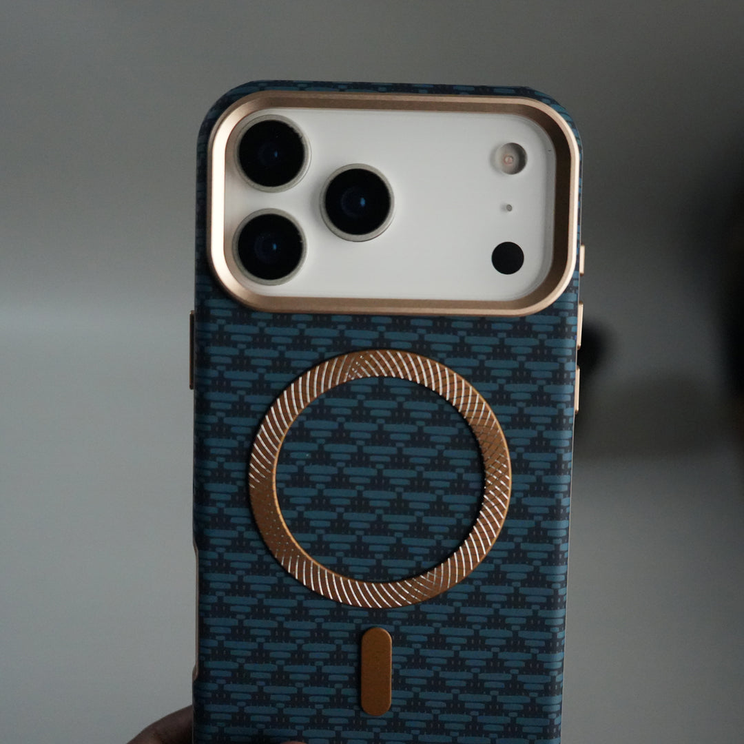 iPhone 17 Pro Max Elite Leather-Texture Case Cover