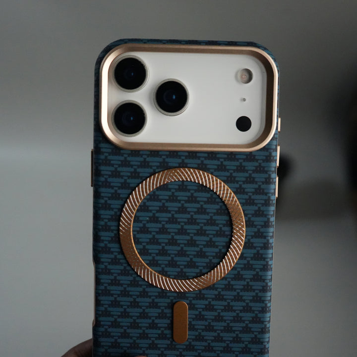 iPhone 17 Pro Max Elite Leather-Texture Case Cover