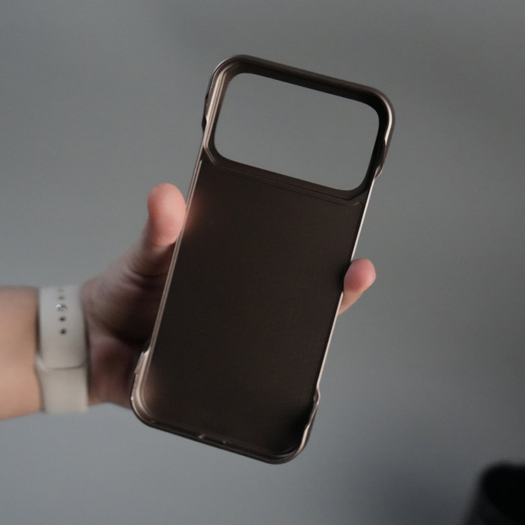 iPhone 17 Series Luxury Brown Pattern PU Leather Case