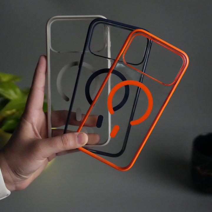 iPhone 17 Pro Max ClearView LumiEdge MagSafe Case | Transparent Cover