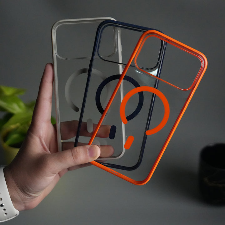 iPhone 17 Pro Max ClearView LumiEdge MagSafe Case | Transparent Cover