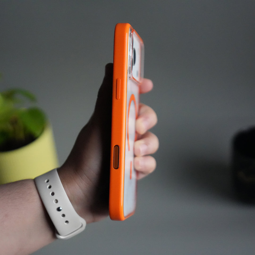 iPhone 17 Pro Max ClearView LumiEdge MagSafe Case | Transparent Cover