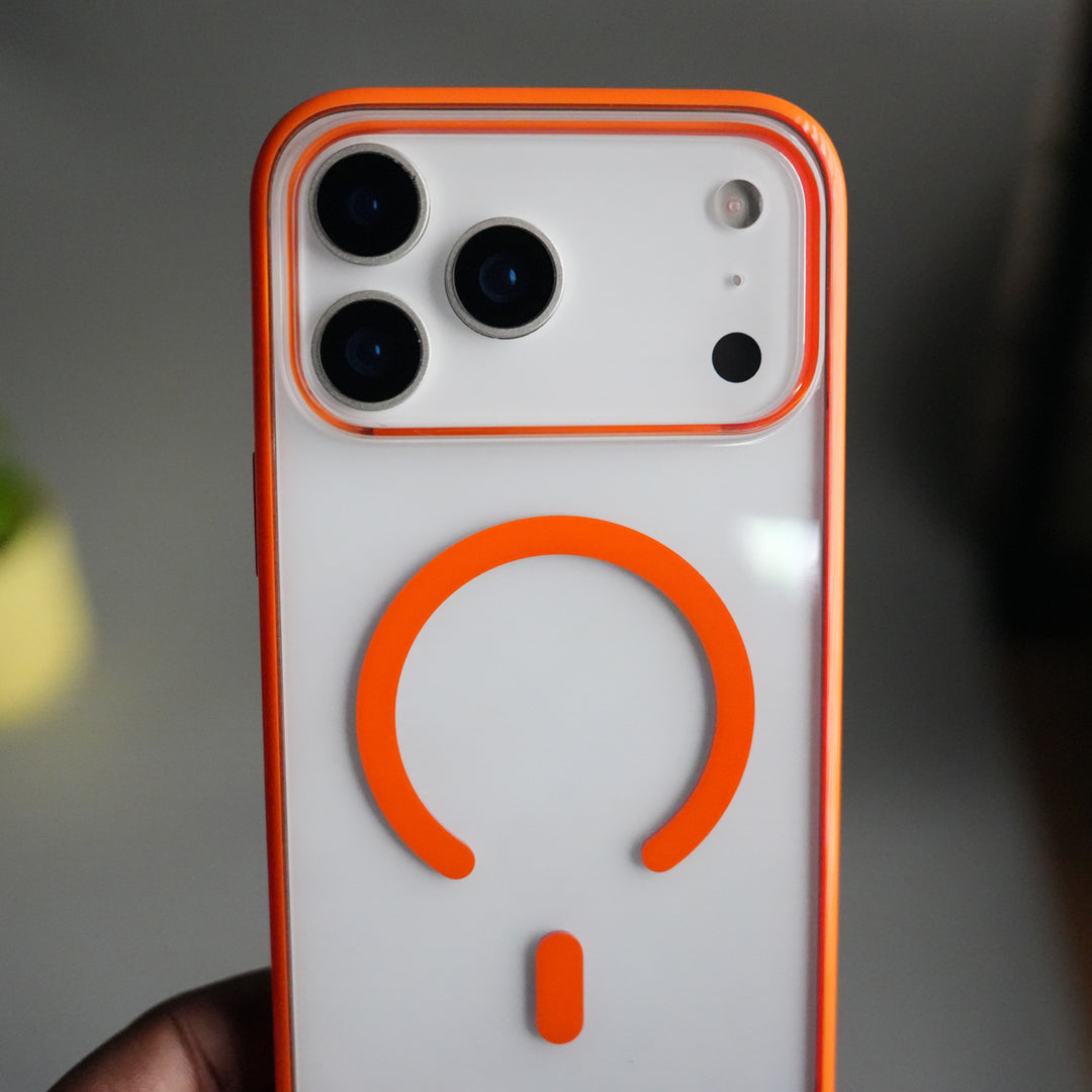 iPhone 17 Pro Max ClearView LumiEdge MagSafe Case | Transparent Cover