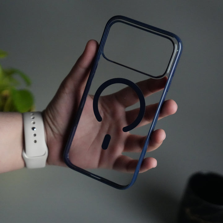 iPhone 17 Pro Max ClearView LumiEdge MagSafe Case | Transparent Cover