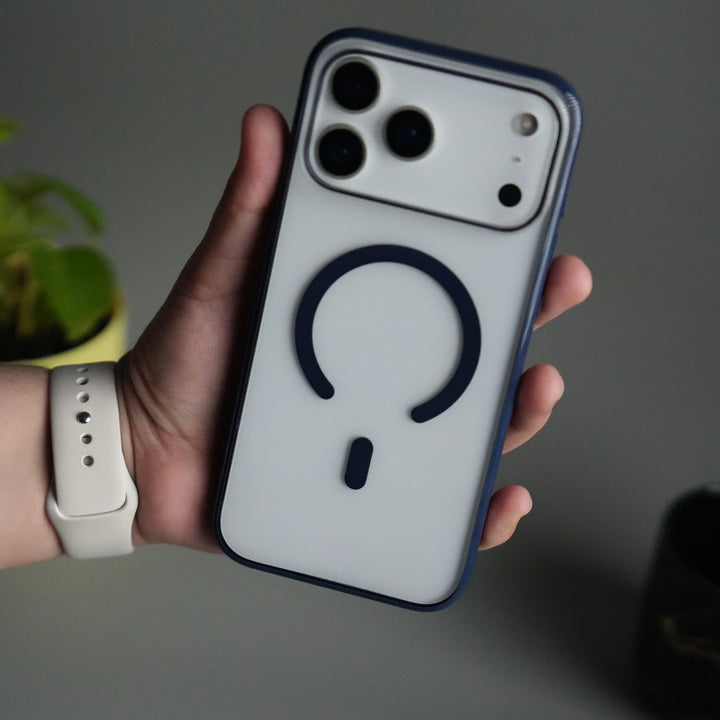 iPhone 17 Pro Max ClearView LumiEdge MagSafe Case | Transparent Cover