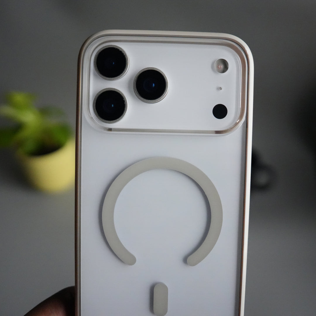 iPhone 17 Pro Max ClearView LumiEdge MagSafe Case | Transparent Cover