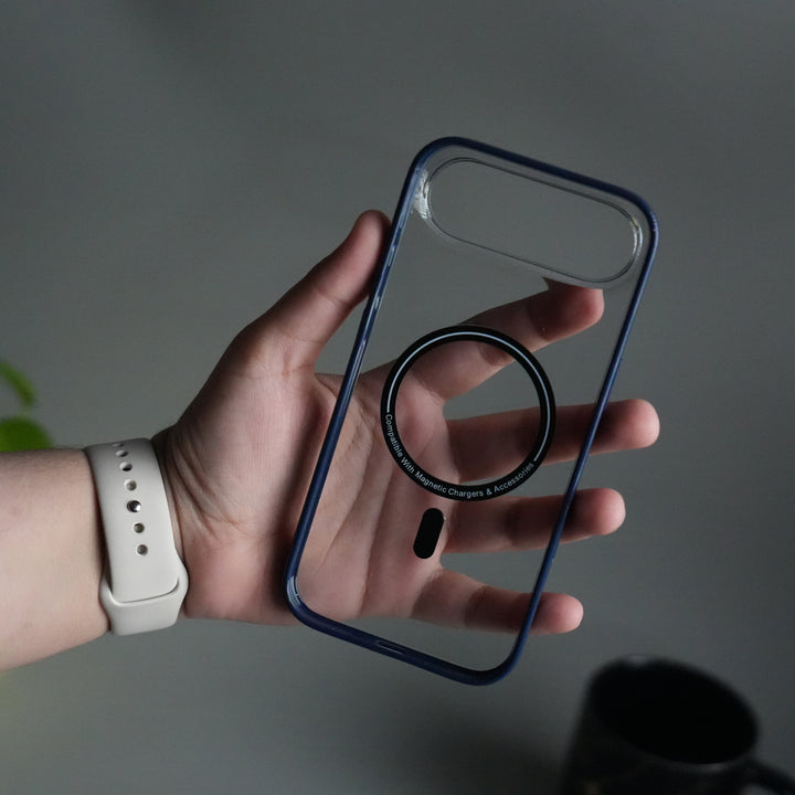iPhone 17 Air ClearView LumiEdge MagSafe Case | Transparent Cover
