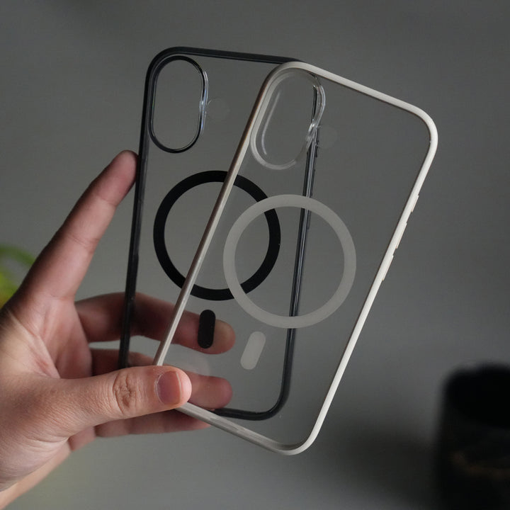 iPhone 17 ClearView LumiEdge MagSafe Case | Transparent Cover